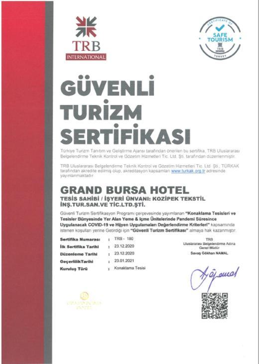 Grand Bursa Hotel Экстерьер фото